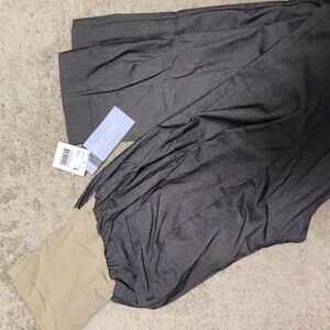 Large maternity dress pants